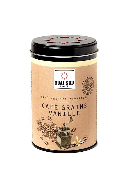 Café grain aromatisé vanille