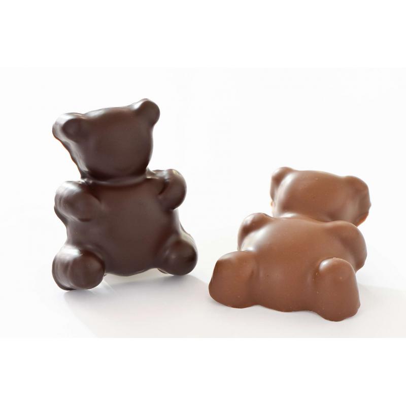 Yver • Ourson Guimauve enrobée Chocolat Noir et Lait 80g - 5